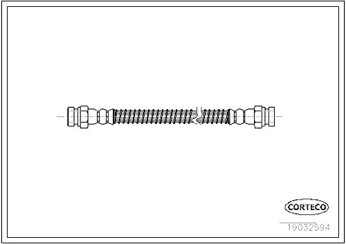 Corteco 19032594 Bremsschlauch von Corteco