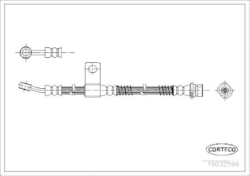 Corteco 19032599 Bremsschlauch von Corteco