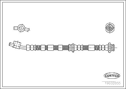 Corteco 19032855 Bremsschlauch von Corteco