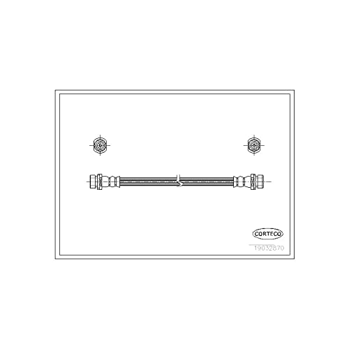 Corteco 19032870 Bremsschlauch von Corteco