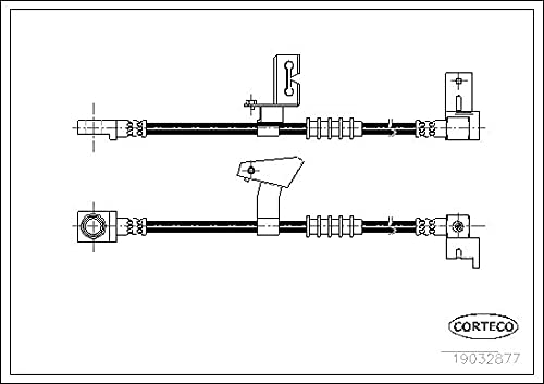 Corteco 19032877 Bremsschlauch von Corteco