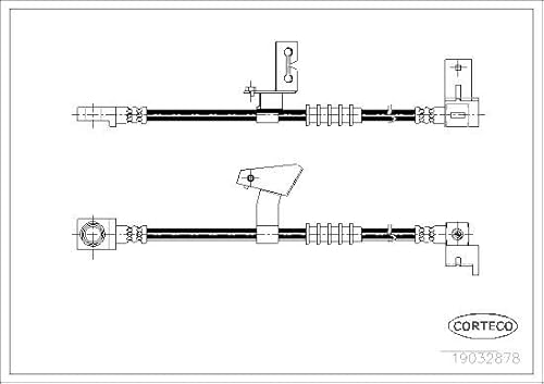 Corteco 19032878 Bremsschlauch von Corteco