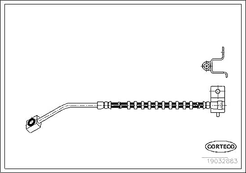 Corteco 19032883 Bremsschlauch von Corteco