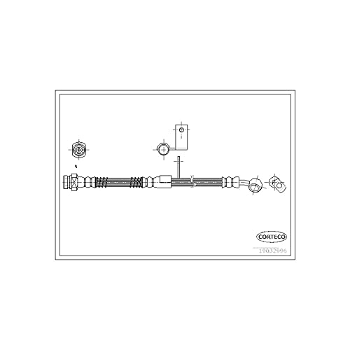 Corteco 19032996 Bremsschlauch von Corteco