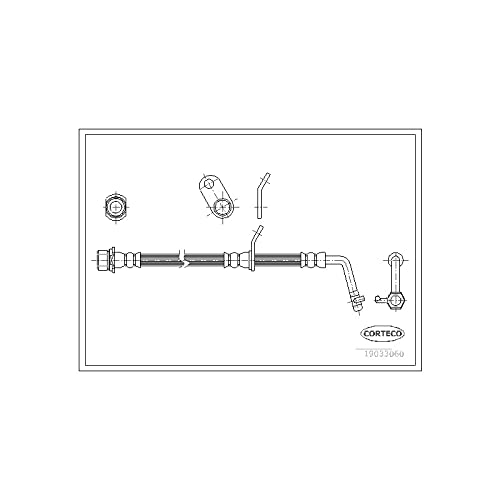 Corteco 19033060 Bremsschlauch von Corteco