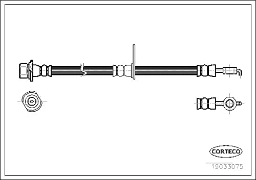 Corteco 19033075 Bremsschlauch von Corteco