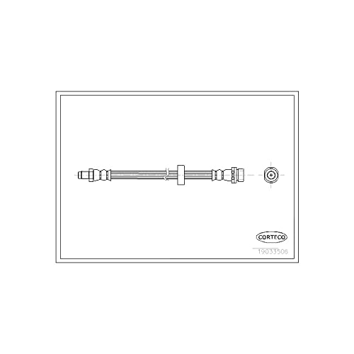 Corteco 19033506 Bremsschlauch von Corteco