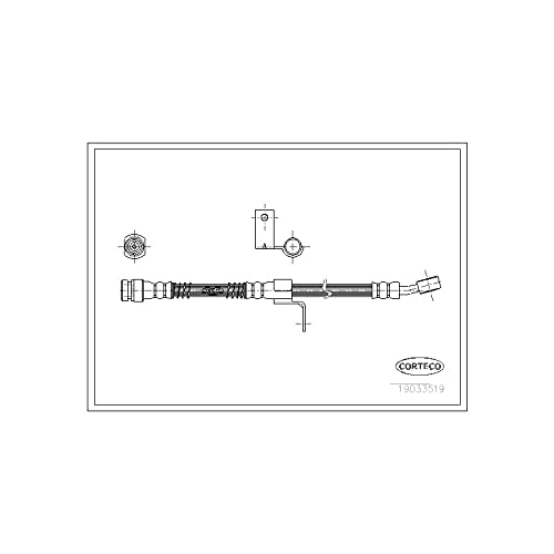 Corteco 19033519 Bremsschlauch von Corteco