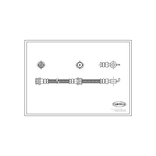 Corteco 19033526 Bremsschlauch von Corteco