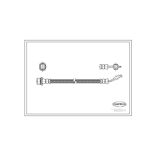Corteco 19033577 Bremsschlauch von Corteco
