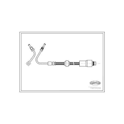 Corteco 19034266 Bremsschlauch von Corteco