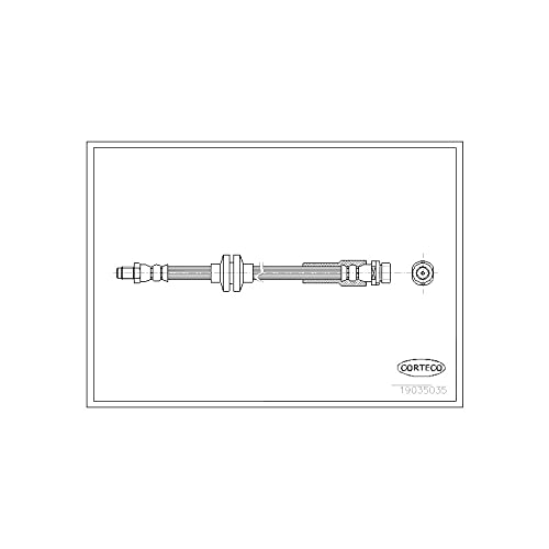Corteco 19035035 Bremsschlauch von Corteco