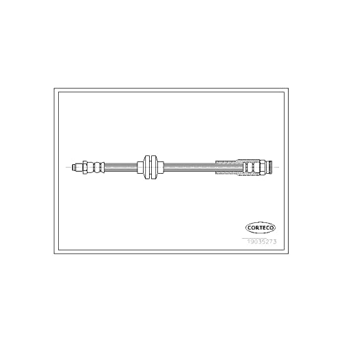 Corteco 19035273 Bremsschlauch von Corteco