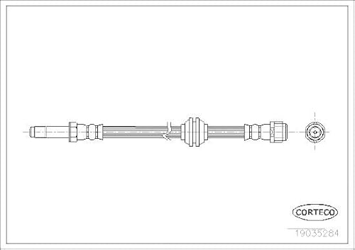 Corteco 19035284 Bremsschlauch von Corteco