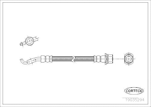 Corteco 19035294 Bremsschlauch von Corteco