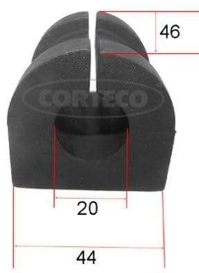 Corteco 49363595 Suspension Radzylinder von Corteco