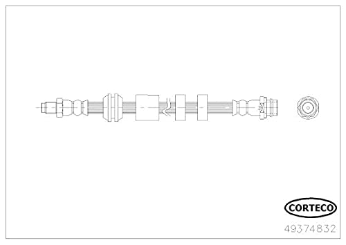 Corteco 49374832 Schlauch und Zubehör Bremsen von Corteco