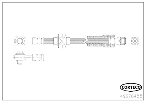 Corteco 49376485 Schlauch und Zubehör Bremsen von Corteco