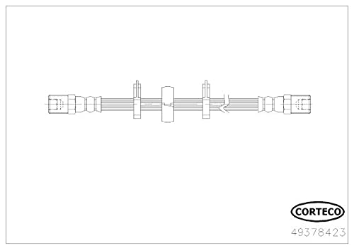 Corteco 49378423 Schlauch und Zubehör Bremsen von Corteco