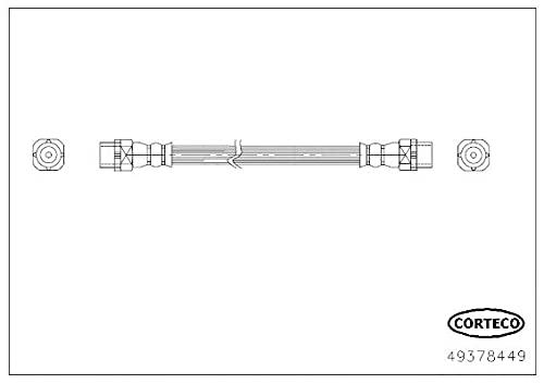 Corteco 49378449 Schlauch und Zubehör Bremsen von Corteco