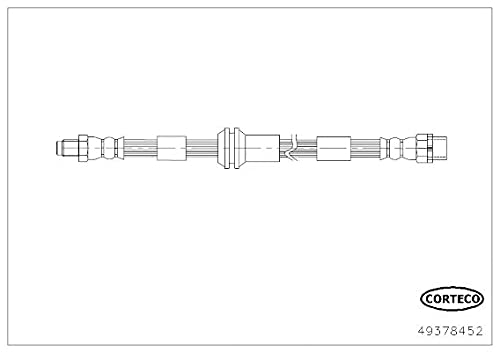 Corteco 49378452 Schlauch und Zubehör Bremsen von Corteco