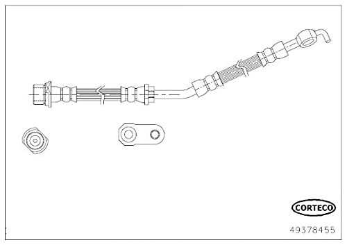 Corteco 49378455 Schlauch und Zubehör Bremsen von Corteco