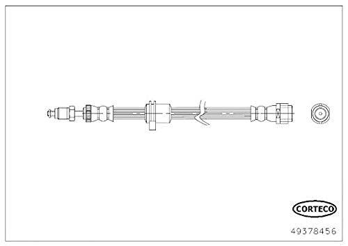 Corteco 49378456 Schlauch und Zubehör Bremsen von Corteco