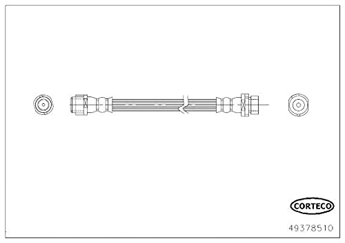 Corteco 49378510 Schlauch und Zubehör Bremsen von Corteco