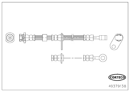 Corteco 49379138 Schlauch und Zubehör Bremsen von Corteco