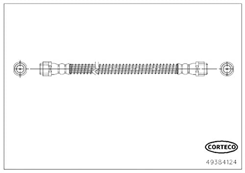 Corteco 49384124 Schlauch und Zubehör Bremsen von Corteco