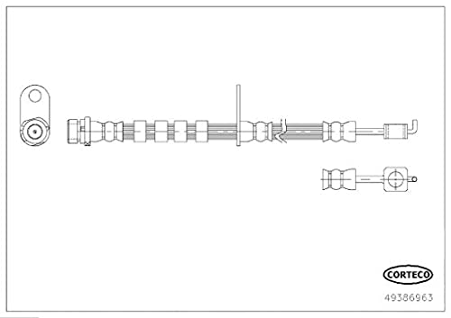 Corteco 49386963 Schlauch und Zubehör Bremsen von Corteco