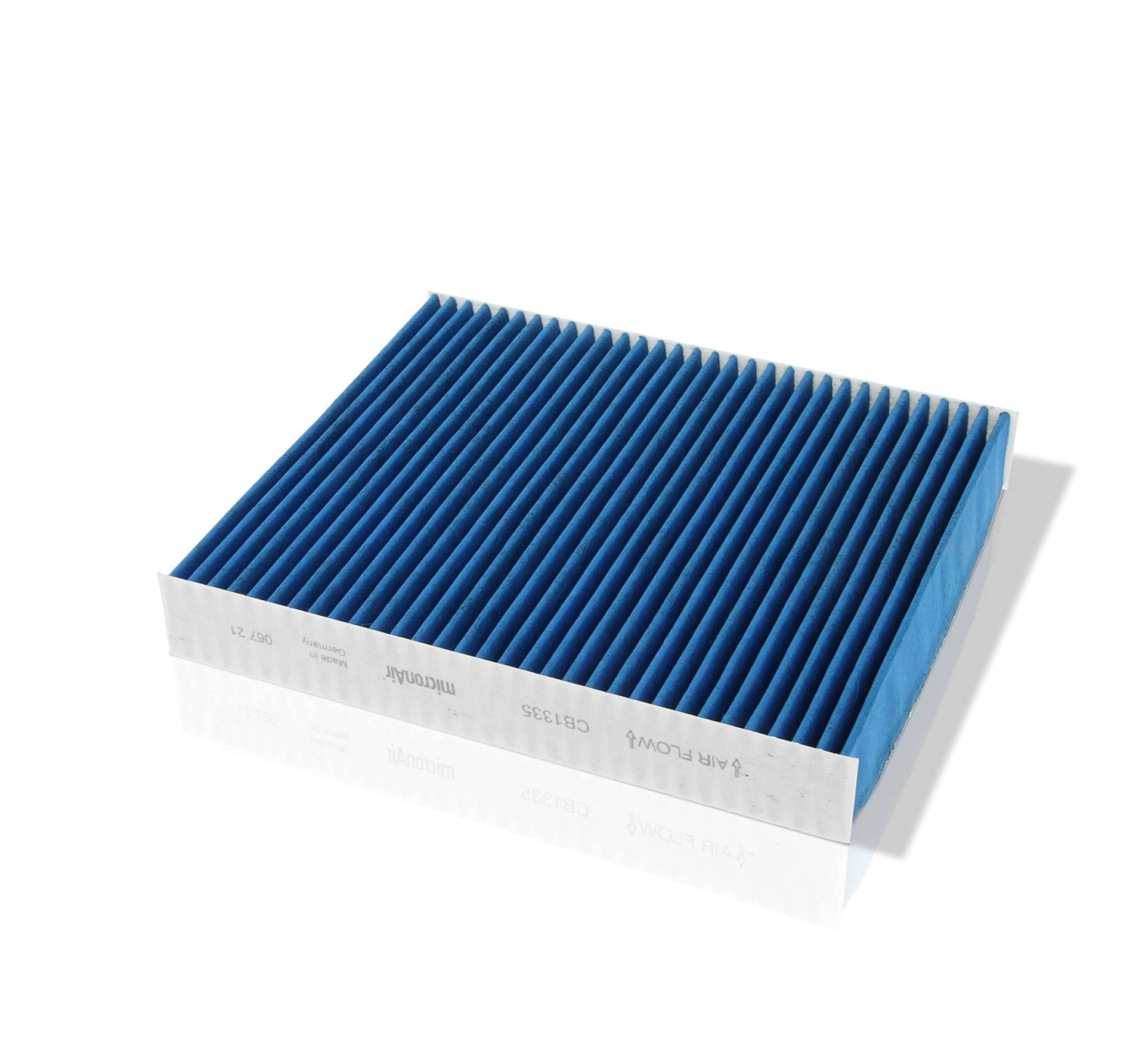Corteco micronAir blue 49408842, Innenraumfilter fürs Auto mit 4 Filterschichten für hohe Luftqualität, effektiver Schutz vor viralen Aerosolen, Pollen & Allergenen, Feinstaub & Gasen – für PKW von Corteco