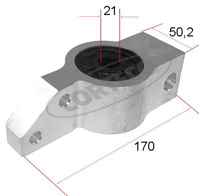 Lagerung, Lenker Vorderachse Corteco 80005075 von Corteco