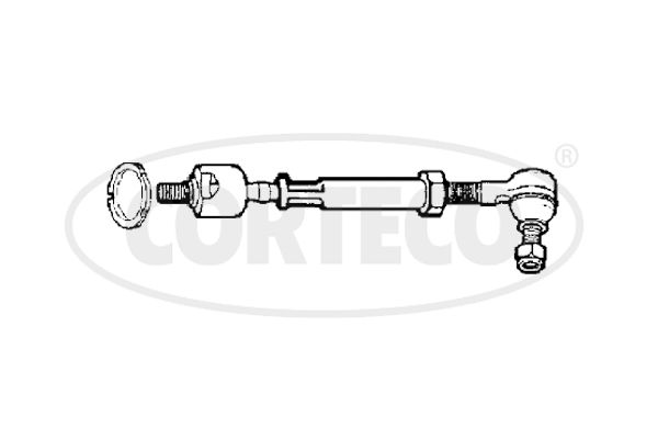 Spurstange Vorderachse links Corteco 49396375 von Corteco