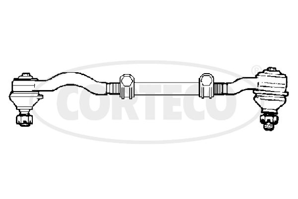 Spurstange Vorderachse links Corteco 49396577 von Corteco