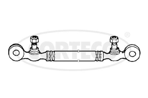 Spurstange Vorderachse mitte Corteco 49396109 von Corteco