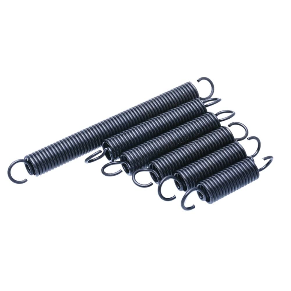 5 Stück Spiralverlängerungsfeder Zugfeder Offener Haken Zugfeder Zugfeder Zugfeder Drahtdurchmesser 2,5 mm Außendurchmesser 20 mm (170 mm) von Cortnn