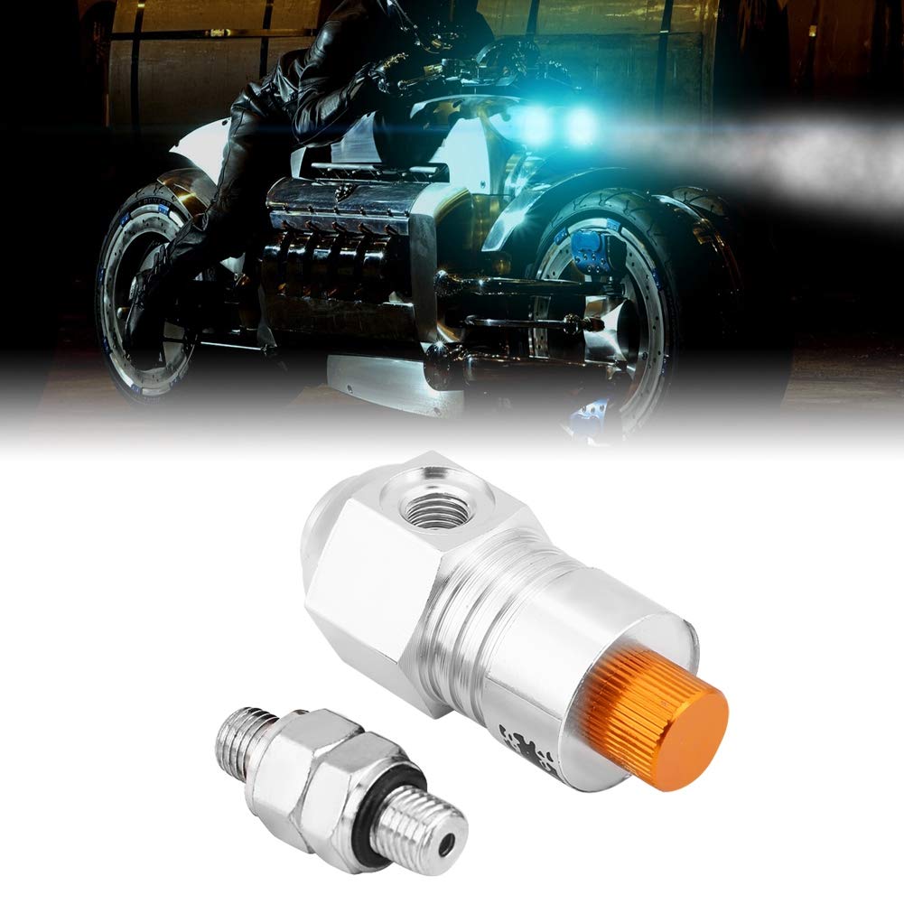 Motorrad-Antiblockiersystem, Antiblockier-Bremsschraube, Einfache Installation, Aluminiumlegierung, Motorrad-Antiblockiersystem-Schraube für Motorrad, ATV (66mm) von Cosiki