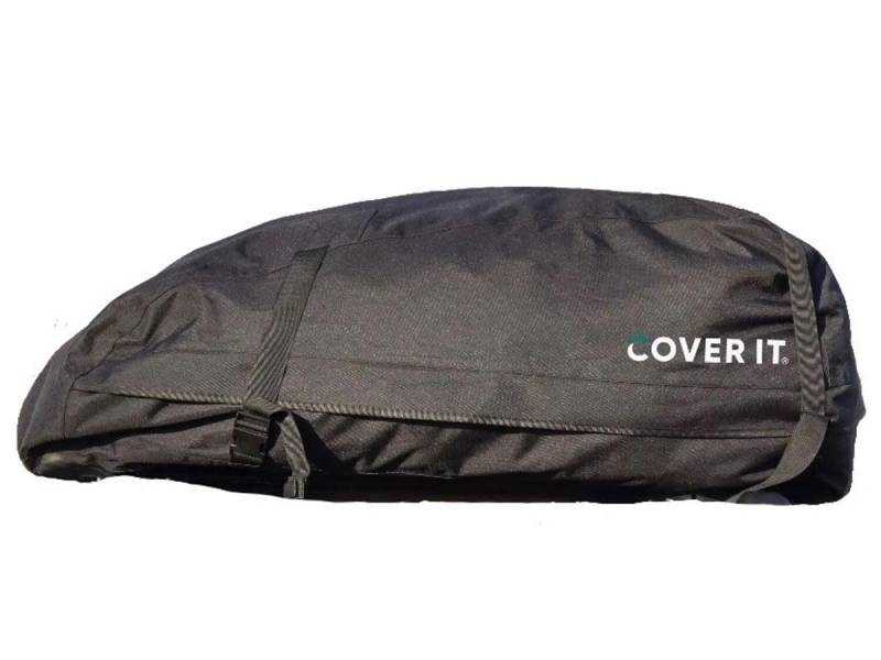 Cover It - Faltbare Dachbox: 350 Liter Dachtasche, 100% Wasserdicht, mit praktischer Aufbewahrungstasche und Befestigungsmaterial von Cover It