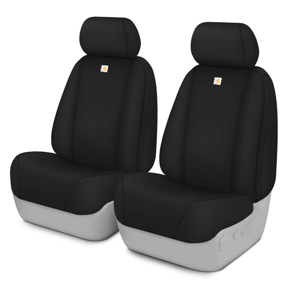 Covercraft Carhartt Super Dux SeatSaver Sitzbezüge für die Vorderreihe, Schwarz von Covercraft