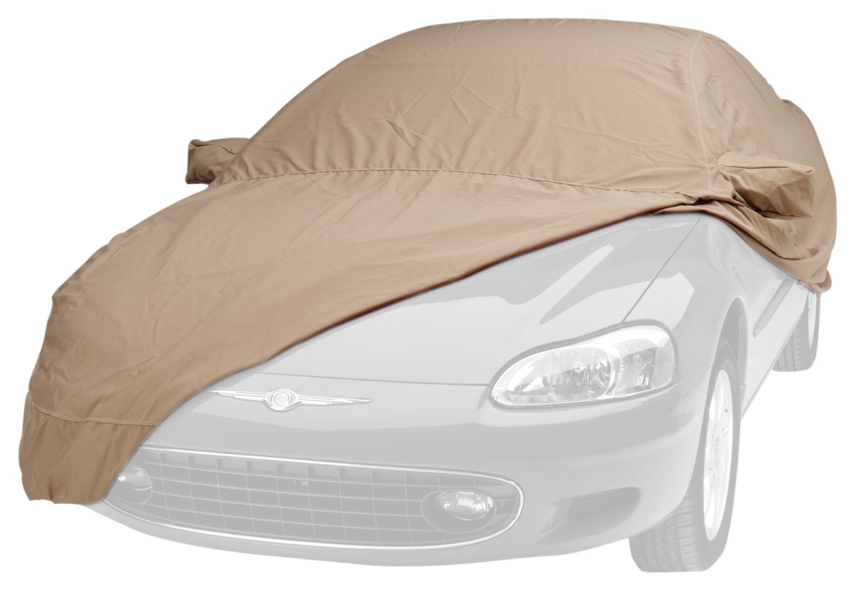 Covercraft Passgenaue Sunbrella-Serie Fahrzeugabdeckung, Tiefschwarz von Covercraft