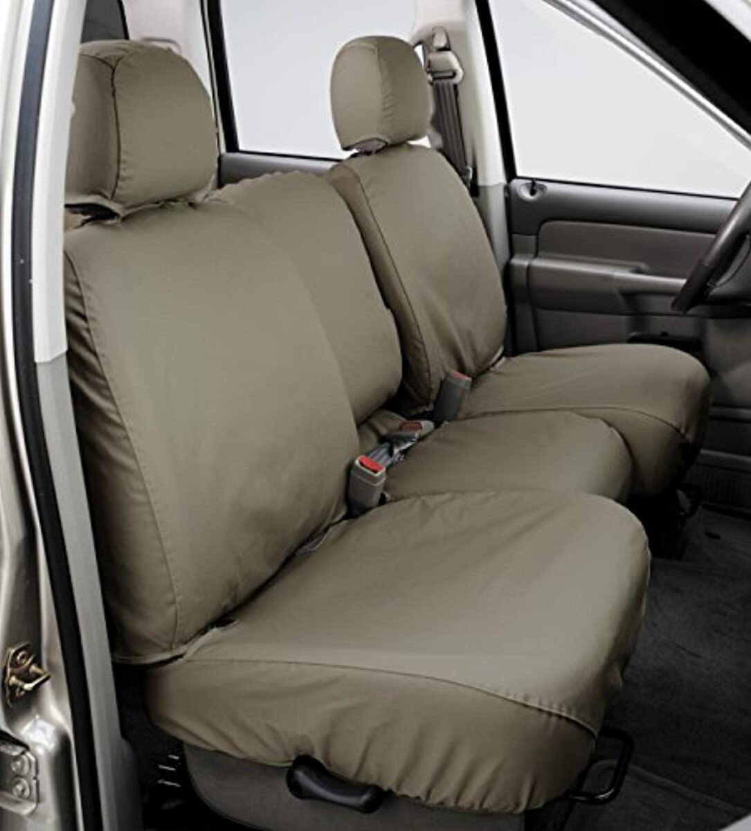 Covercraft SeatSaver Sitzbezug für ausgewählte Chevrolet Colorado/GMC Canyon Modelle, Polycotton (Nasssand) von Covercraft