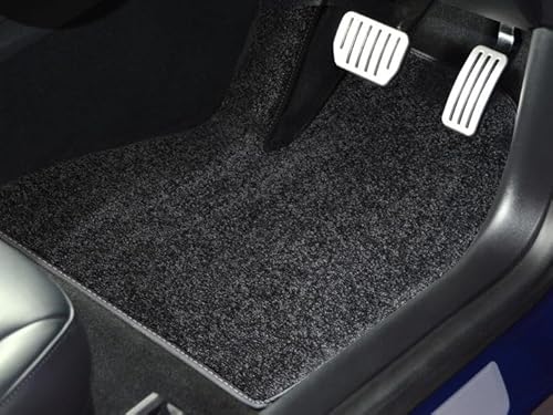 Passgenaues Auto-Fußmatten-Set, kompatibel/Ersatz für Citroen C4 Grand Picasso (2013–2015), ultimative Teppichmatten in Grau, super strapazierfähig, rutschfest von Covprotec