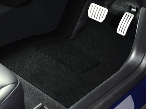 Passgenaues Automatten-Set, kompatibel/Ersatz für Seat Toledo (2005–2008), Veloursteppichmatten, mit Fersenpolster, rutschfest von Covprotec