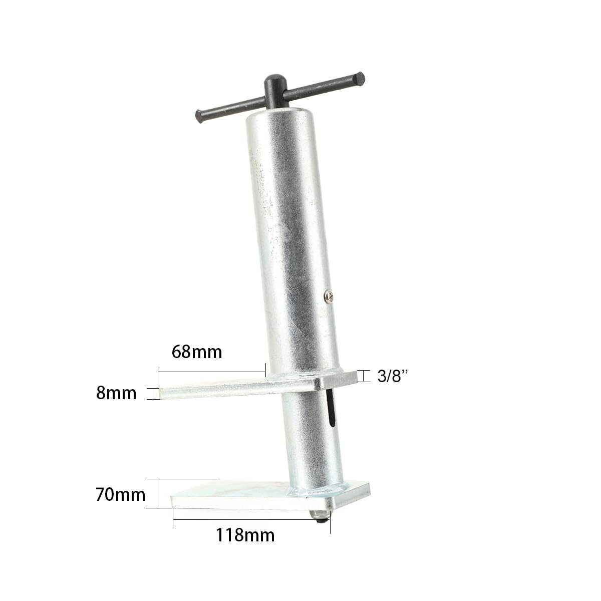 Cozyel Bremssattel-Werkzeug, Bremssattelkolben-Kompressionswerkzeug aus 45 Stahl, Mehrkolben-Bremsbelagspreizer, Universal-Bremssattel-Kolbenkompressionswerkzeug für Mehrkolben-Bremsbelagspreizer von Cozyel