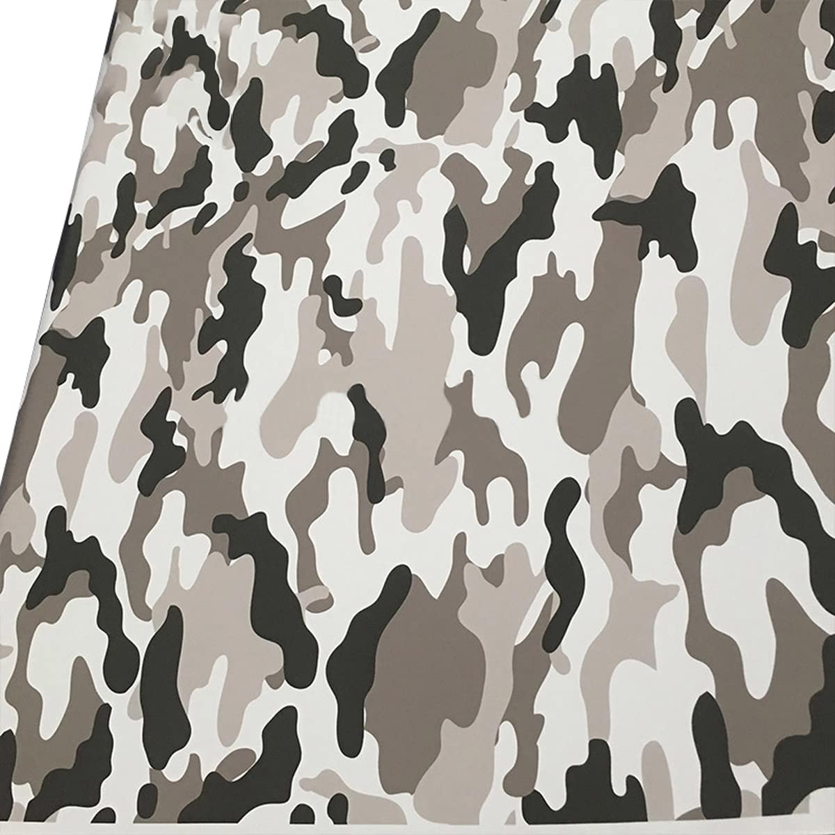 Cozylkx Camouflage Vinyl Car Wrap 3D Kohlefaser Vinylfolie 58 cm × 150 cm Selbstklebende wasserdichte DIY-Folie von Cozylkx