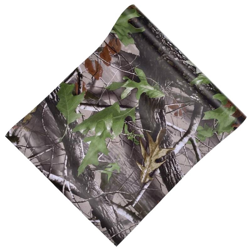 Cozylkx Camouflage-Vinylfolie Fürs Auto, 20cm x 150cm, Woodland-Vinylfolie, Autofolie, Außen- Und Innenschutzfolie Für Auto Und Motorrad von Cozylkx