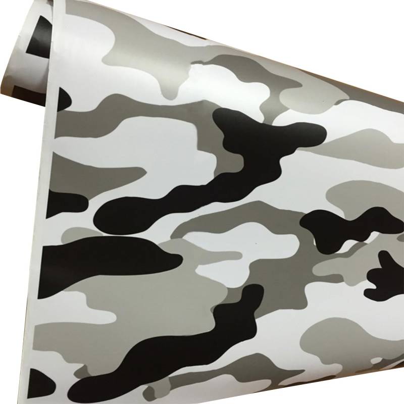 Cozylkx Camouflage-Vinylfolie Fürs Auto, 50 x 300 cm, PVC, DIY-Karosserie-Dekorationsaufkleber, Selbstklebende Vinyl-Aufkleberrolle Für Auto, Motorrad, Laptop von Cozylkx