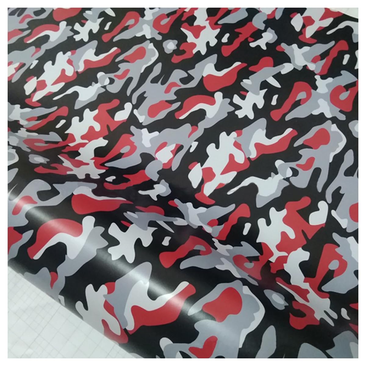 Cozylkx Camouflage-Vinylfolie Fürs Auto, 50 x 300 cm, PVC, DIY-Karosserie-Dekorationsaufkleber, Selbstklebende Vinyl-Aufkleberrolle Für Auto, Motorrad, Laptop von Cozylkx