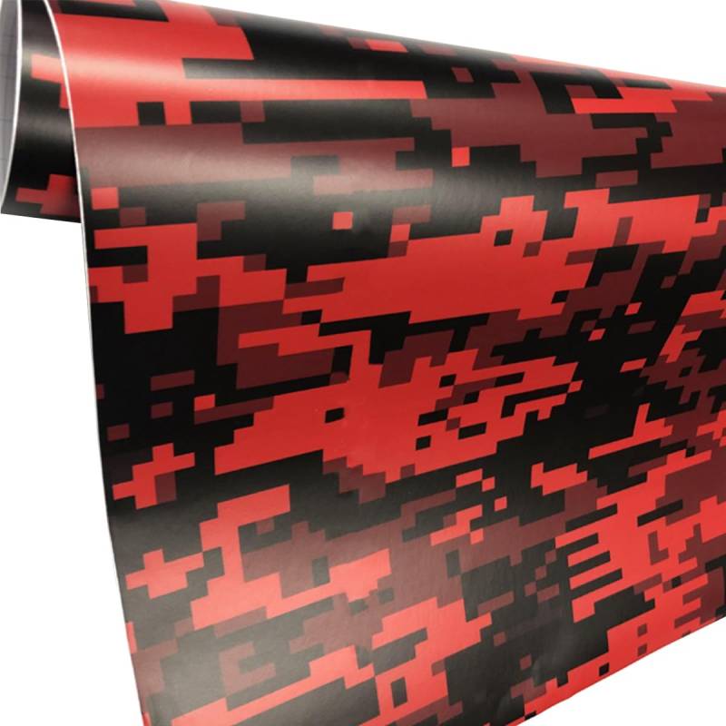 Cozylkx Camouflage-Vinylfolie Fürs Auto, 50 x 300 cm, PVC, DIY-Karosserie-Dekorationsaufkleber, Selbstklebende Vinyl-Aufkleberrolle Für Auto, Motorrad, Laptop von Cozylkx